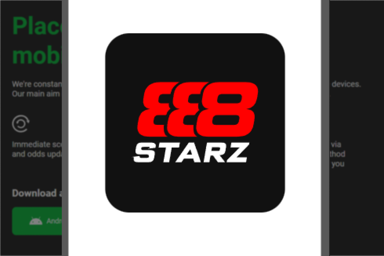 iOS installation step 4: 888Starz app launch screen