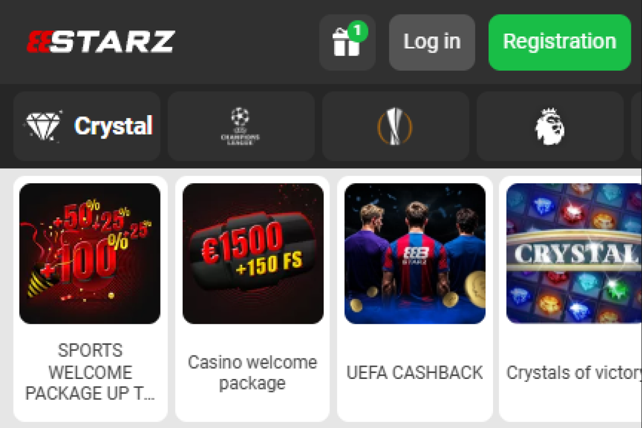 Login guide step 1: official 888Starz website or mobile app homepage