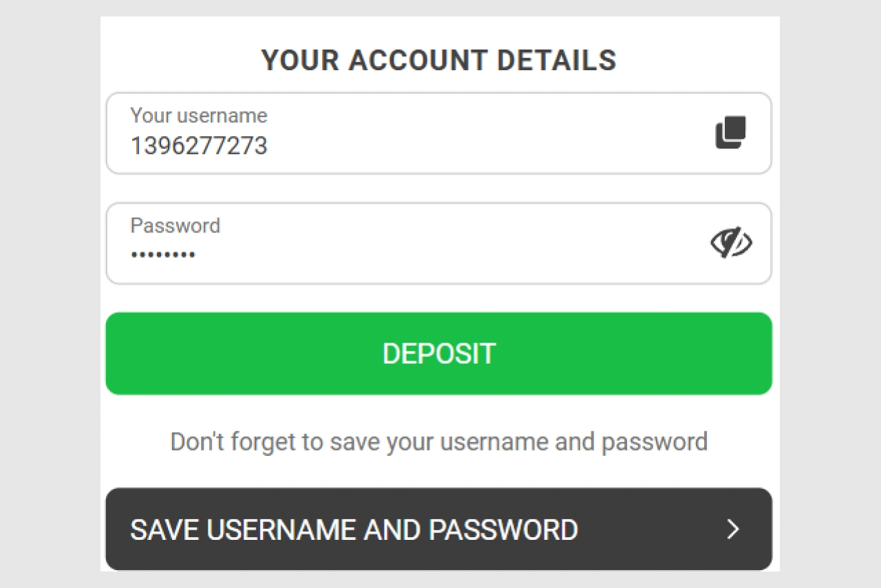 One-click registration step 3: social network authorisation window highlighted